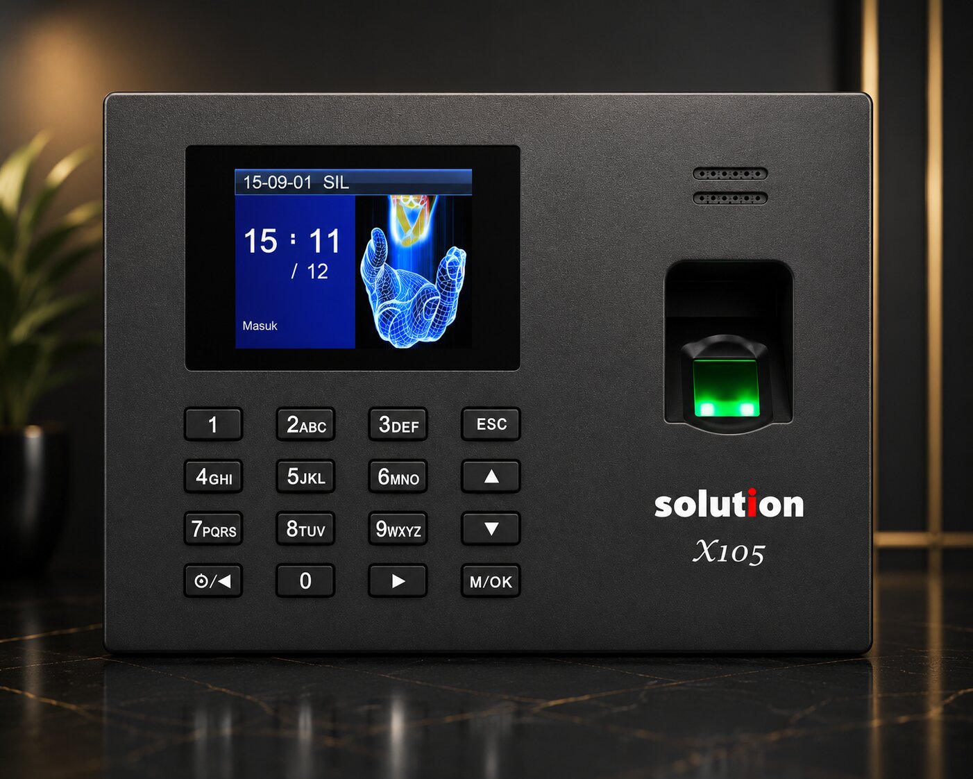Mesin Absensi Solution X105 fingerprint Absen Sidik Jari support akses door
