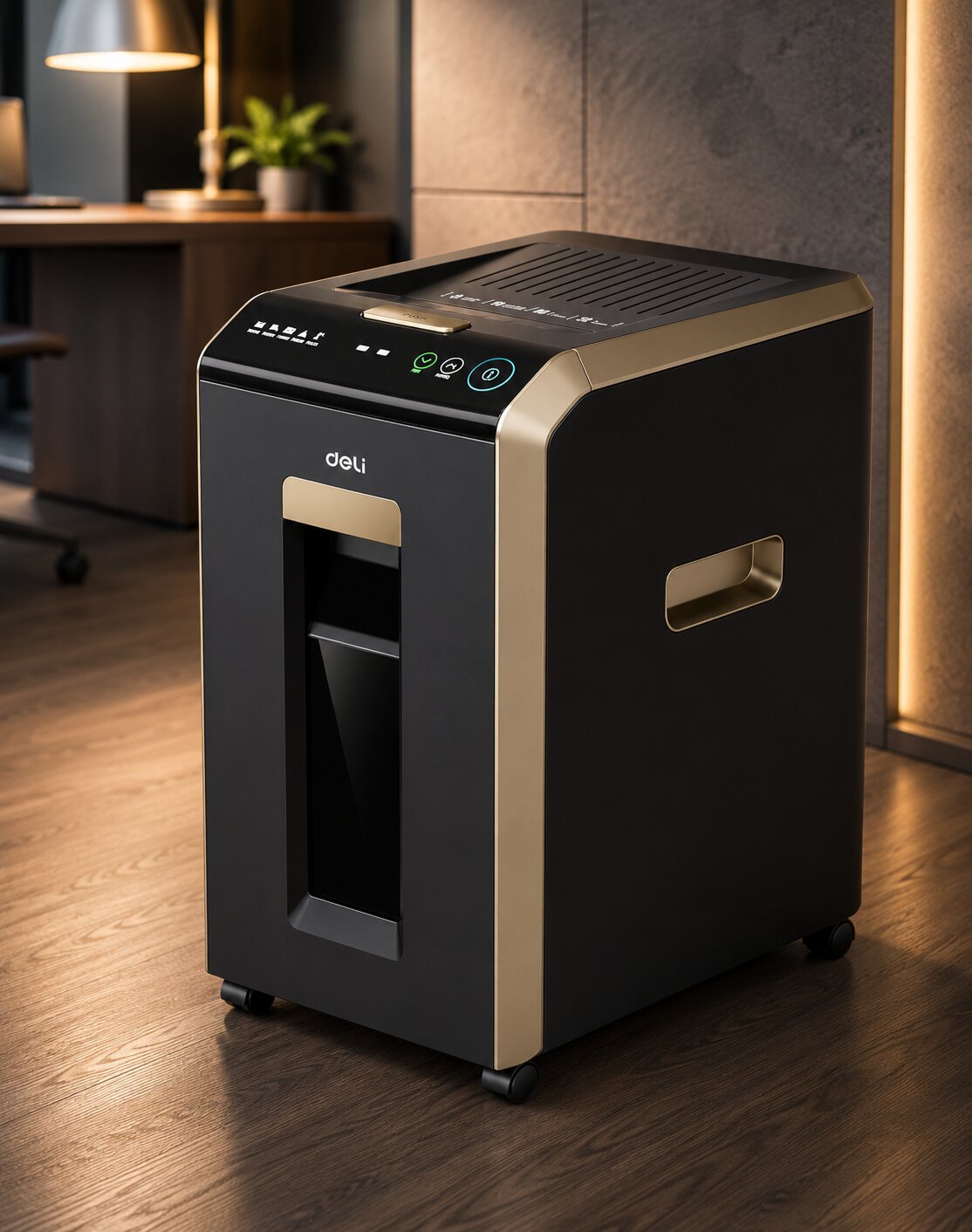 Deli Paper Shredder Auto Feeder ET089 Black
